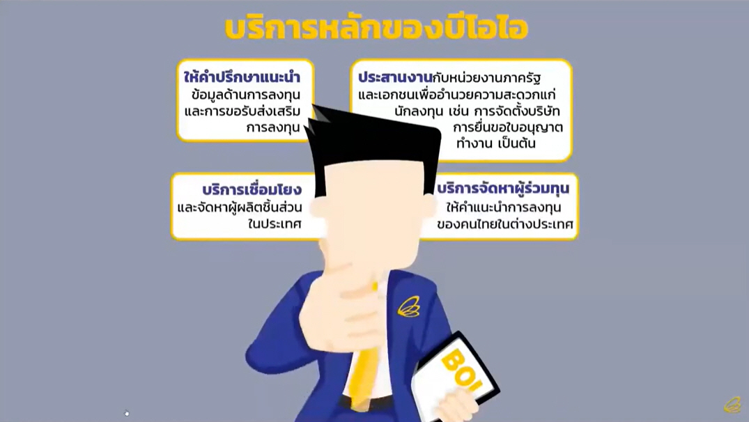 วิดีโออบรมออนไลน์ "รู้ให้ครบเครื่อง รู้เรื่องบีโอไอ ใครว่ายาก"